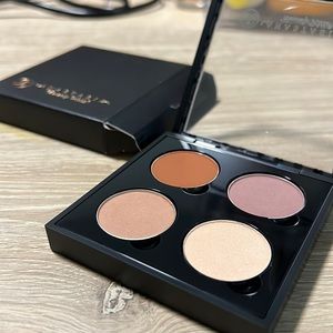ABH Generic Eye 4-Well Palette, Shade Colors in Description